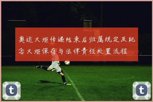 奥运火炬传递结束后归属规定及纪念火炬保存与法律责任处置流程